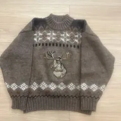 F5-2 CASA HISPANICA 100% Alpaca Wool ニット - メルカリ