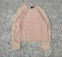 90s OLD GAP ウールニット 無地　Y2K archive 古着