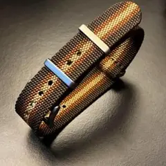 [SALE]19mm DELUXE NATO キャンバス素材 レトロストライプ