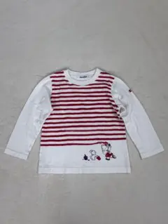 familiar ファミリア 長袖 ロンt リアちゃん トップス