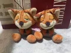 ディズニー ズートピア むにゃすやマスコットVol.7 ニック 2種セット