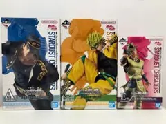 一番くじジョジョの承太郎フィギュア、DIOフィギュア、ホルホースフィギュア