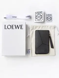 LOEWE パズル ロング コインカードホルダー ダークグレー 未使用のサムネイル