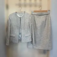 美品ノーリーズツイードスーツ　36サイズ