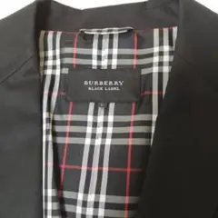 BURBERRY BLACK LABEL テーラードジャケット ブラック