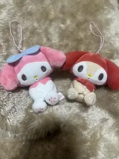 マイメロディ ぬいぐるみストラップ 4体セット - メルカリ