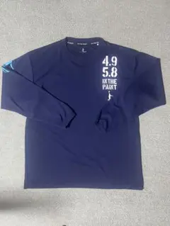 IN THE PAINT ネイビー 長袖 Lサイズ ウォームアップウェア