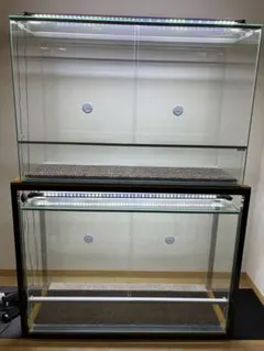 専用2】大型アクリル水槽/鉄製水槽架台・その他備品 - メルカリ