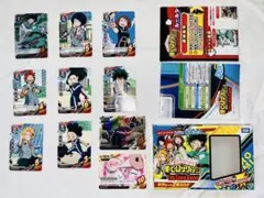 緑谷出久　僕のヒーローアカデミア　カード　ステッカー　2点セット