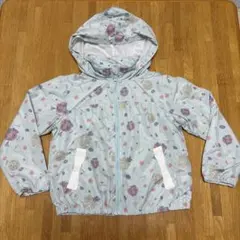 SKAPE エスケープ 花柄 ウィンドブレーカー 120cm フード収納可