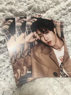 HAN ハンジソン　スキズ　Stray Kids タワレコフライヤー　3枚