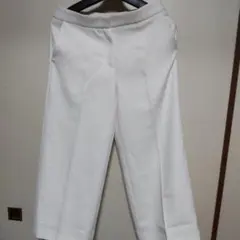 オンワード樫山/ICB ホワイト レディーススラックス Sサイズ