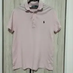 Polo by Ralph Lauren ピンク ポロシャツ M