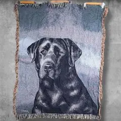 BOiY アニマル ラグ ラブラドールレトリバー 犬 ドック ブランケット