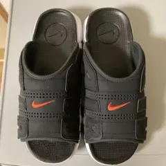 NIKE AIR MORE UPTEMPO SLIDE サンダルブラック29cmのサムネイル