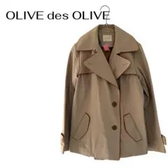 オリーブデオリーブ　長袖トレンチコート　ジャケット　ビジネスオフィス