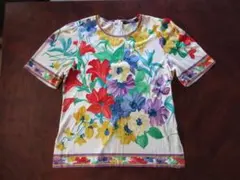 LEONARD FASHION レオナール 花柄 シアートップス サイズ44 LEONARD FASHION レオナール 花柄 シアートップス サイズ44 - メルカリ
