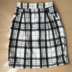 ローリーズファーム チェック柄タイトスカート Mサイズ