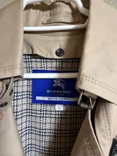 美品】BURBERRY BLUE LABEL ファー付きトレンチコート 38 - メルカリ