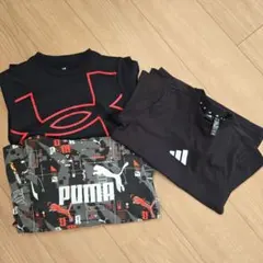 トレーナー　パーカー　Tシャツ　130　adidas　PUMA　アンダーアーマー