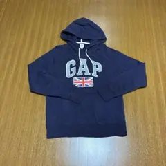 GAP ネイビー フード付き パーカー S