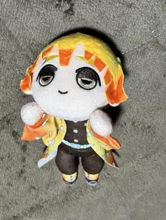 新品　鬼滅の刃　エクストラ寝そべりマスコットvol.1 我妻善逸