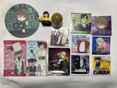 名探偵コナン カード　ステッカー　クーナッツ　チョコエッグ　コースター　セット