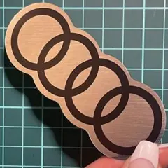 Audi アウディ ロゴステッカー