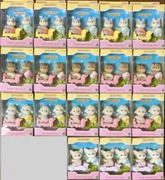 【新品】ハスキー＊フェネック＊ふたごちゃん＊赤ちゃん＊シルバニアファミリー