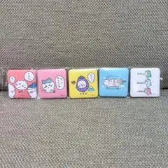 ちいかわ ハッピーバッグ2024 スクエア缶バッジ5個セット バッチ