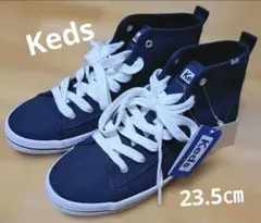 【新品タグ付】Keds ネイビー ハイカットスニーカーのサムネイル