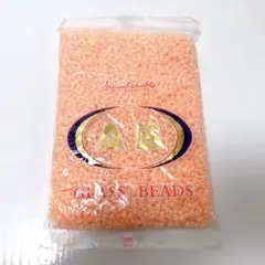 nc202/特大ビーズ☆サーモンオレンジ　約450g