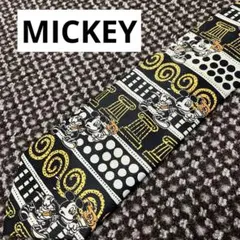 MICKEY ネクタイ クラシックミッキー 総柄 ディズニー レトロ ビンテージ