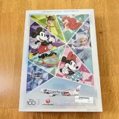 ディズニー　100周年 JAL限定 1000ピース ホログラムジグソーパズルのサムネイル