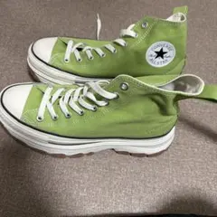 Converse Chuck Taylor All Star 厚底グリーンのサムネイル