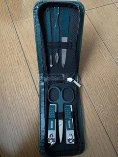 6피스 네일 클리퍼 세트, 네일 클리퍼 세트, 두꺼운 스틸, 날카로우며 손과 발에 내구성이 뛰어납니다.