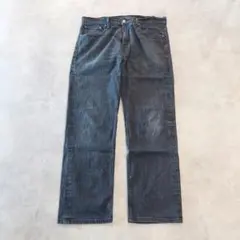 リーバイス569 Levis W34 ブラックデニム 黒 古着 18678