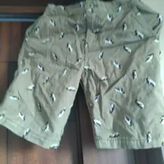 GREEN LABEL RELAXING ペンギン柄ハーフパンツ