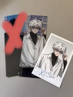 サカモトデイズ Color Grass X スラー チェキ風カード 特典しおり