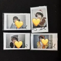 FRUITS ZIPPER 早瀬ノエル チェキ×4