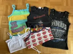 タンクトップ　キャミ5枚セット
