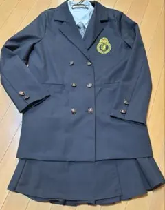 黒ダブルブレスト スーツセット