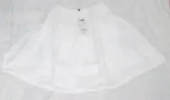 新品 値下 BENETTON ベネトン スカート XS 白 総ゴム 綿のサムネイル