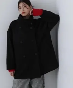 N. Natural Beauty Basic スタンドカラーミディコートのサムネイル