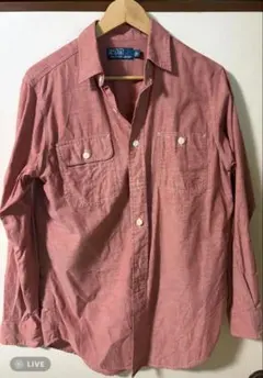 Polo by Ralph Lauren 長袖シャツ レッド Sのサムネイル