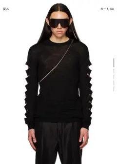 Rick Owens Biker Level Crewneck サイズxsのサムネイル