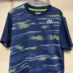 YONEX テニスウェア Lサイズ ネイビー ゲームシャツ ユニフォーム