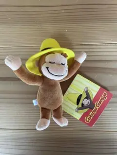 Curious George おさるのジョージ　マスコット　黄色い帽子