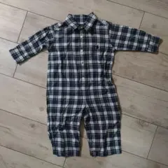 ポロ・ラルフ・ローレン チェックロンパース