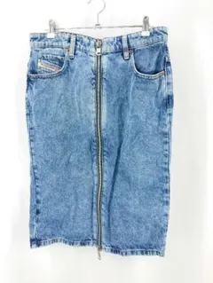 DIESEL デニムスカート フロントジップ タイト W28サイズ レディースのサムネイル